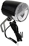 P4B LED Scheinwerfer 30 Lux mit Sensor für Nabendynamo StVZO schwarz Fahrrad Fahrradlicht Licht LED Frontscheinwerfer Front Scheinwerfer