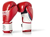 Paffen Sport FIT Boxhandschuhe für das Training; rot/weiß; 10UZ