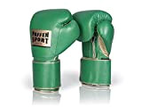 Paffen Sport «PRO Wide» Boxhandschuhe mit Klettverschluss; grün/Gold; 14UZ