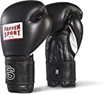 Paffen Sport Star III Boxhandschuhe für das Sparring; schwarz; 16UZ