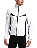 Pearl Izumi Herren Fahrrad Jacke Elite Barrier Convertible, white/black, XL, P11131108