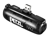 PETZL Erwachsene AKKU 2 NO-Bluetooth Lithium-ionen-ersatzakku Für Die Nao-stirnlampe, Schwarz, One Size
