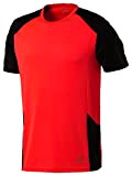 Pro Touch Kinder Cup T-Shirt, Fiery Coral/Schwarz, 128