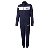 PUMA Boy's Poly Suit Cl B Track Suit,Blau (Peacoat), 152