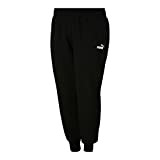 PUMA Damen Pants Essentials FL Damen Jogginghose 2X Cotton Black White
