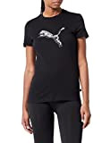 PUMA Damen Power Safari Graphic Tee T-Shirt, Schwarz, L