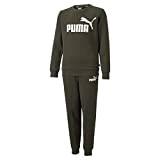 PUMA Jungen No.1 Logo Sweat Suit FL B Trainingsanzug, Forest Night, 164