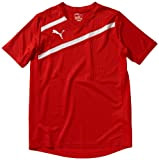 PUMA Kinder Trainingsshirt Esito 3, puma red-White, 140, 700993 01