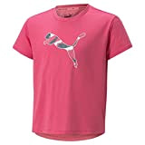 PUMA Mädchen Modern Sports Tee G T Shirt, Sunset Pink, 176 EU