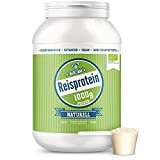 Reisprotein vegan von Maskelmän - 1 KG - 85% Eiweiss - Extrafeines Bio Reisprotein aus der Reiskleie - Ideale vegane ...