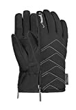 Reusch Herren Loredana Touch-TEC Handschuhe, Black/Silver, 7.5