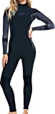 Roxy Damen 4/3mm Syncro-Chest Zip Wetsuit for Women Badeanzug, Jet/Black, XS