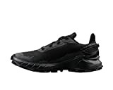 Salomon Alphacross 4 Gore-Tex Damen Trail Running Schuhe, Starker Grip, Wasserdichter Allwetterschutz, Dauerhafter Komfort, Black, 38