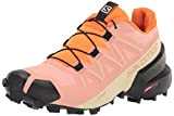 Salomon Speedcross 5 Damen Trail Running Schuhe, Grip, Stabilität, Passform, Blooming Dahlia, 40