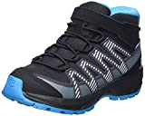 Salomon XA Pro V8 Mid ClimaSalomon Waterproof Kinder Trailrunning-Schuhe, Präzise Passform, Grip und Schutz, Sportlicher Look, Black, 36