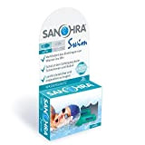 SANOHRA swim Ohrstöpsel - wasserdichte Ohrenstöpsel zum Schwimmen - wiederverwendbar - 1 Paar - für Erwachsene