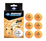Schildkröt Unisex – Erwachsene Donic Tischtennisball Jade, Poly 40+ Qualität, 6 STK. im Blister, orange, 618378, Einheitsgröße