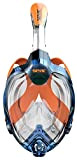 Seac Magica, Schnorchelmaske Vollgesichtsmaske Anti-Beschlag system mit einem weichen Maskenkörper, Dry Top Schnorchel mit Auslassventil