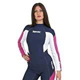 Seac RAA Long Evo Lady Rash Guard UV-Schutz-Shirt zum Schnorcheln und Schwimmen Langarm für Damen