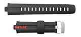 Seac Unisex-Adult Apnea Ersatzarmband für Tauch-und Freitauchcomputer, Silberne Schnalle, schwarz/rote, Standard