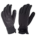 SealSkinz Unisex Waterproof All Season Gloves, Black/Charcoal, M
