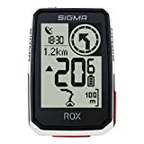 SIGMA SPORT ROX 2.0 White Top Mount Set | Bicycle Computer Wireless GPS & Navigation incl. OVERCLAMP BUTLER | Outdoor ...