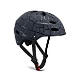 Skaterhelm Kinder Helm ab Jahre 8-14 für BMX Fahrrad Skateboard Helmet für Kopfumfang 55-57cm Verstellbar