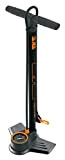 SKS GERMANY AIR-X-PLORER 10.0 Standpumpe (Luftpumpe mit großem Präzisionsmanometer & Soft-Touch-Griff, sehr hohe Standfestigkeit, MULTI VALVE-Kopf für alle Ventilarten, max. ...