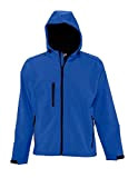 SOL´S - Hooded Softshell Jacket Replay L,Royal Blue