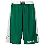 Spalding Herren Hose & Shorts Essential Reversible Shorts, grün/Weiß, XS