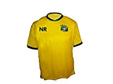 Spielfussballshop Brasilien Trikot mit Wunschname Nummer Größe XL