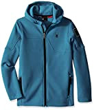 Spyder Stryke Fleece-Shirt für Jungen, mittelgroß, Blau/Schwarz, Größe XL