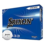 Srixon AD333 Golfball, Herren, Weiß, 12 Kugeln