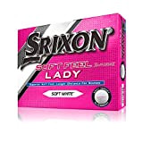 Srixon Damen SoftFeel Lady Golfbälle 2 Lagen, Einheitsgröße weiß