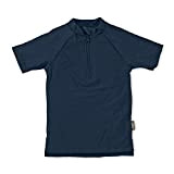 Sterntaler Unisex Kinder Kurzarm-schwimmshirt Rash Guard Shirt, Marine, 110-116
