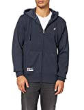 Superdry Herren SDRY Code Essential Zip Hood Hooded Sweatshirt, Deep Navy Marl, S