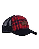Superdry Mens Vermont Trucker Cap Headband, Red Check, OS