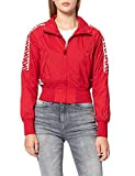 Superdry Womens Non Hooded Track Wind Runner Jacket, Risk Red, S