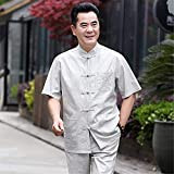Tai Chi Kleidung Tai Chi Uniform Kung Fu Kleidung Männer Tang Anzug, chinesisches traditionelles Tai Chi Kleidung Leichte lässige Kung ...