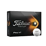 Titleist Pro V1 Golfbälle 12 STK. Weiss (1,2,3,4)
