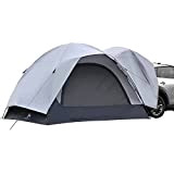 TOMOUNT Heckzelt Wasserdicht Auto Camping Zelt, 3 x 3 x 2.1 m, 4 Personen Familienzelt Kuppelzelt für Trekking, Camping, Outdoor, ...