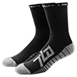 Troy Lee Designs DREI Paar Socken Factory Crew, Herren, schwarz, EU 44-47 / US 11-13