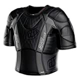 Troy Lee Designs Short Sleeve Troy Lee Protection Kurzarmhemd, Schwarz, Größe XL