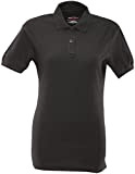 Tru-Spec Damen 24-7 Series Short Sleeve Polo Shirt kurzärmelig, schwarz, Medium