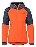 VAUDE Damen Women's Cyclist Hybrid Jacket Jacke, neon orange/blue, 38 EU
