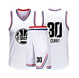 Verwendet für # 30 Golden State Warriors Stephen Curry Fans Basketball Jersey Jugend Erwachsene Kinder Sportanzug Hemd Weste Top Sommer ...