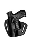 VlaMiTex UXLi Pistolen Leder Schnellziehholster für Walther P99 PPQ PK380 Umarex CP99 Linkshänder