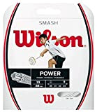 Wilson Badminton-Saite, Smash 66, 10 Meter, 0,68 mm Dicke, Weiß, WRR9429WH