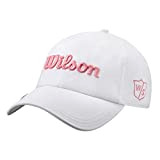 Wilson Damen Pro Tour Baseball Cap, weiß ( Rosa ) , Einheitsgröße EU