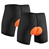 Xcellent Global 2 Pack 3D Gel Padded Coolmax Bike Cycling/Riding Shorts Shorts Underwear Shorts M-FS001XXLx2
